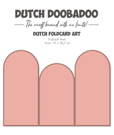 Dutch Doobadoo Dutch Card Art A4 Fold Triptych Bows (470.784.188) (OUTLET)