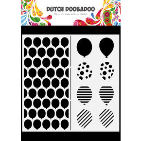 Dutch Mask Art & Sticky Stencils