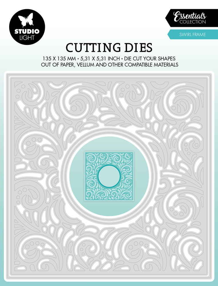 Studio Light Swirl Frame Essentials Cutting Dies (SL-ES-CD466) (OUTLET)