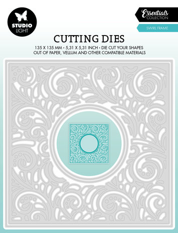 Studio Light Swirl Frame Essentials Cutting Dies (SL-ES-CD466) (OUTLET)