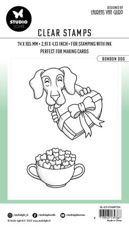 Studio Light Bonbon Dog Essentials Clear Stamps (BL-ES-STAMP354) (OUTLET)