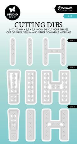Studio Light HI! Essentials Cutting Dies (SL-ES-CD463) (OUTLET)