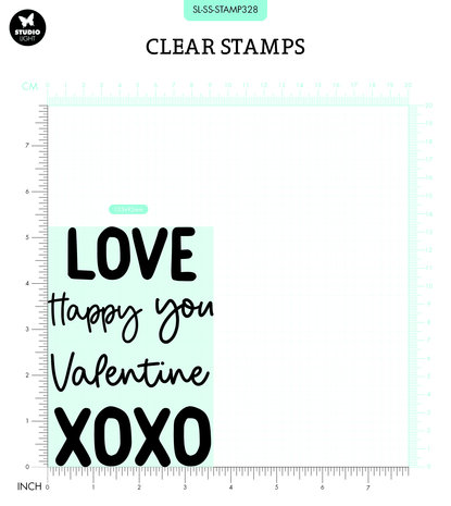 Studio Light Sweet Stories Clear Stamp Quotes Large Love You (SL-SS-STAMP328) (OUTLET) Studio Light Sweet Stories Clear Stamp Quotes Large Love You (SL-SS-STAMP328) (OUTLET)