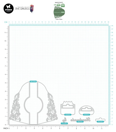 Studio Light Card Display Essentials Dies (JMA-ES-CD472) (OUTLET) Studio Light Card Display Essentials Dies (JMA-ES-CD472) (OUTLET)