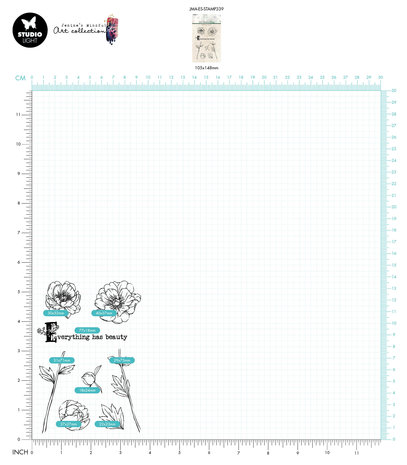 Studio Light Single Peony Elements Essentials Clear Stamps (JMA-ES-STAMP339) (OUTLET) Studio Light Single Peony Elements Essentials Clear Stamps (JMA-ES-STAMP339) (OUTLET)