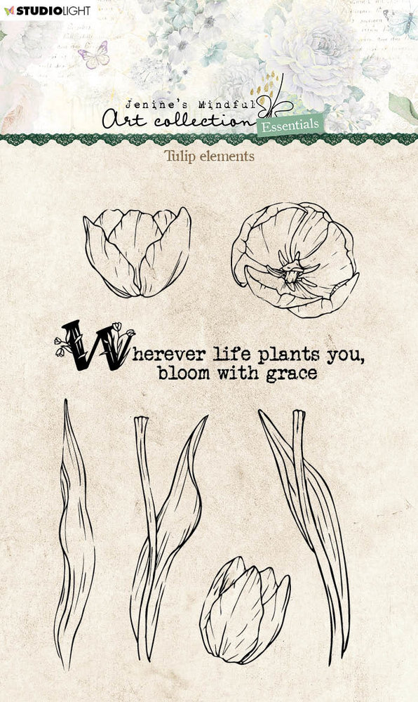 Studio Light Tulip Elements Essentials Clear Stamps (JMA-ES-STAMP338) (OUTLET) Studio Light Tulip Elements Essentials Clear Stamps (JMA-ES-STAMP338) (OUTLET)
