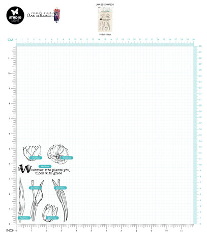 Studio Light Tulip Elements Essentials Clear Stamps (JMA-ES-STAMP338) (OUTLET) Studio Light Tulip Elements Essentials Clear Stamps (JMA-ES-STAMP338) (OUTLET)