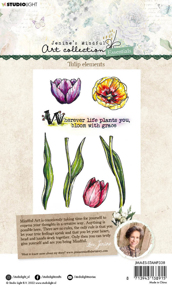 Studio Light Tulip Elements Essentials Clear Stamps (JMA-ES-STAMP338) (OUTLET) Studio Light Tulip Elements Essentials Clear Stamps (JMA-ES-STAMP338) (OUTLET)