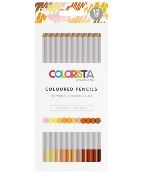 Spectrum Noir Colorista Coloured Pencil Perfect Portrait (12pcs) (SNCOL-COLP-PER12) (DISCONTINUED) Spectrum Noir Colorista Coloured Pencil Perfect Portrait (12pcs) (SNCOL-COLP-PER12) (DISCONTINUED)