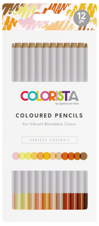 Spectrum Noir Colorista Coloured Pencil Perfect Portrait (12pcs) (SNCOL-COLP-PER12) (DISCONTINUED) Spectrum Noir Colorista Coloured Pencil Perfect Portrait (12pcs) (SNCOL-COLP-PER12) (DISCONTINUED)