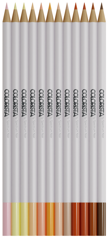 Spectrum Noir Colorista Coloured Pencil Perfect Portrait (12pcs) (SNCOL-COLP-PER12) (DISCONTINUED) Spectrum Noir Colorista Coloured Pencil Perfect Portrait (12pcs) (SNCOL-COLP-PER12) (DISCONTINUED)