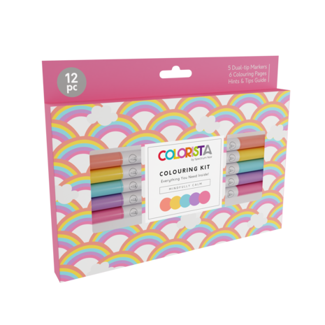 Spectrum Noir Colorista Colouring Kit Mindfully Calm (SNCOL-COLK-MIN12) (DISCONTINUED) Spectrum Noir Colorista Colouring Kit Mindfully Calm (SNCOL-COLK-MIN12) (DISCONTINUED)