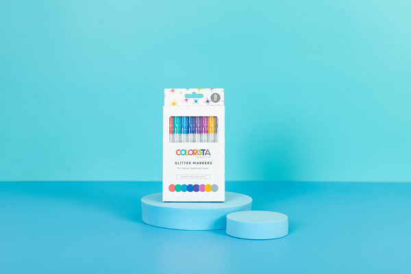 Spectrum Noir Colorista Glitter Marker Sparkling Brights (8pcs) (SNCOL-GLIM-SPA8) (DISCONTINUED) Spectrum Noir Colorista Glitter Marker Sparkling Brights (8pcs) (SNCOL-GLIM-SPA8) (DISCONTINUED)