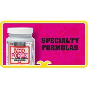 Mod Podge Specialty Decoupage Finishes and Formulas
