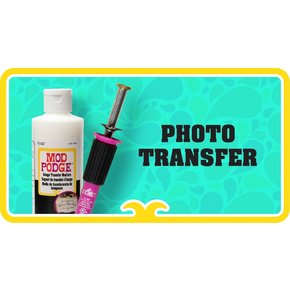 Mod Podge Image Transfer