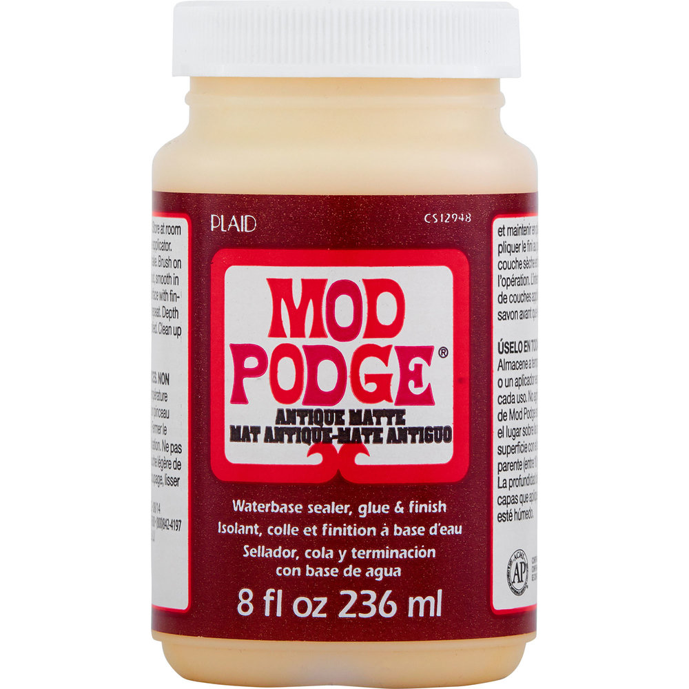 Mod Podge Antique Matte Sealer/Glue/Finish 8 fl oz (CS12948)