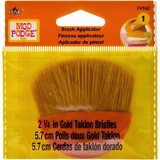Mod Podge Brush Applicator 2 1/4 Inch Gold Taklon (24960) (DISCONTINUED) Mod Podge Brush Applicator 2 1/4 Inch Gold Taklon (24960) (DISCONTINUED)