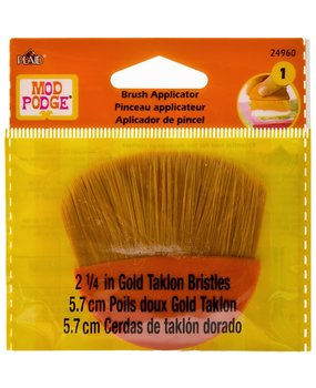 Mod Podge Brush Applicator 2 1/4 Inch Gold Taklon (24960) (DISCONTINUED)