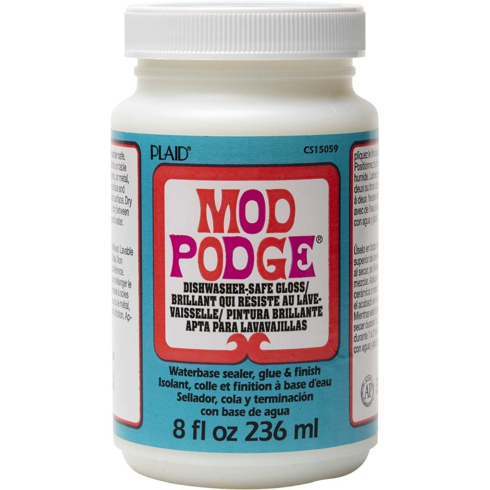 Mod Podge Dishwasher-safe Gloss Glue/Sealer/Finish 8 fl oz (CS15059) Mod Podge Dishwasher-safe Gloss Glue/Sealer/Finish 8 fl oz (CS15059)