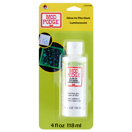 Mod Podge Glow-In-The-Dark Glue/Sealer/Finish 4 fl oz (CS44786) Mod Podge Glow-In-The-Dark Glue/Sealer/Finish 4 fl oz (CS44786)
