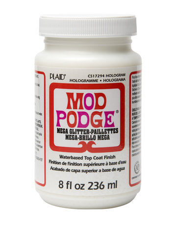 Mod Podge Mega Glitter Top Coat Finish Hologram 8 fl oz (CS17294) Mod Podge Mega Glitter Top Coat Finish Hologram 8 fl oz (CS17294)