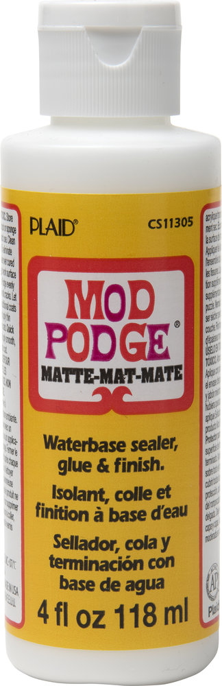 Mod Podge Matte Sealer/Glue/Finish 4 fl oz (CS11305) Mod Podge Matte Sealer/Glue/Finish 4 fl oz (CS11305)