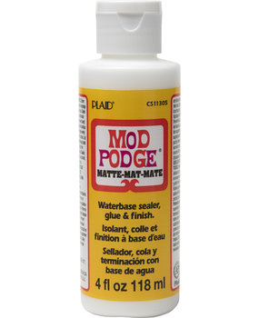 Mod Podge Matte Sealer/Glue/Finish 4 fl oz (CS11305) Mod Podge Matte Sealer/Glue/Finish 4 fl oz (CS11305)