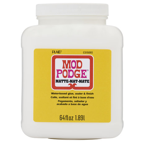 Mod Podge Matte Sealer/Glue/Finish 64 fl oz (CS15092) Mod Podge Matte Sealer/Glue/Finish 64 fl oz (CS15092)