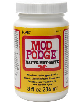Mod Podge Matte Sealer/Glue/Finish 8 fl oz (CS11301) Mod Podge Matte Sealer/Glue/Finish 8 fl oz (CS11301)
