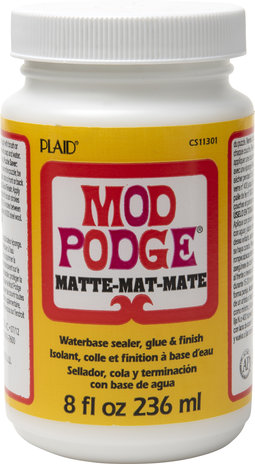 Mod Podge Matte Sealer/Glue/Finish 8 fl oz (CS11301) Mod Podge Matte Sealer/Glue/Finish 8 fl oz (CS11301)