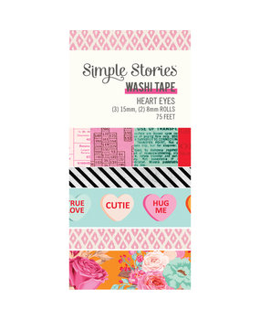 Simple Stories Heart Eyes Washi Tape (SIS19424) (DISCONTINUED)