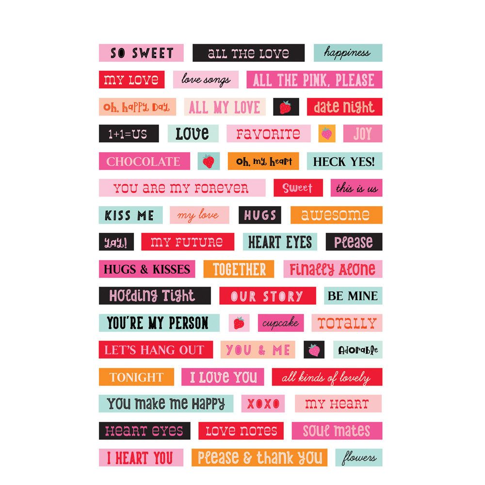 Simple Stories Heart Eyes Sticker Book (SIS19419) (OUTLET)