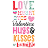 Simple Stories Heart Eyes Foam Stickers (SIS19421) (DISCONTINUED)