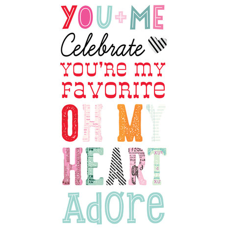 Simple Stories Heart Eyes Foam Stickers (SIS19421) (OUTLET)