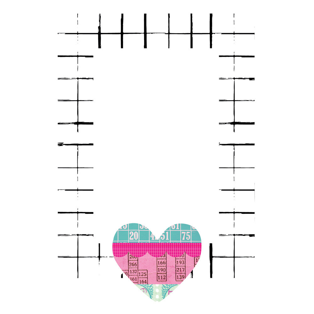 Simple Stories Heart Eyes Chipboard Frames (SIS19420) (DISCONTINUED)