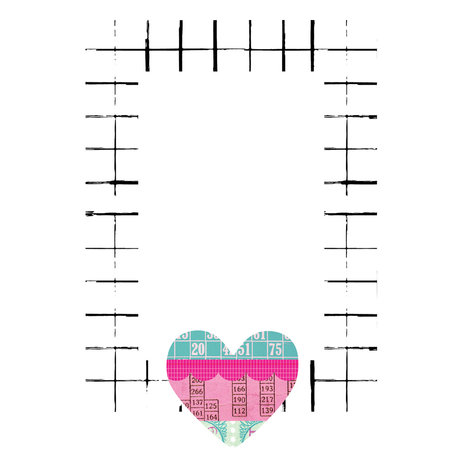 Simple Stories Heart Eyes Chipboard Frames (SIS19420) (DISCONTINUED)