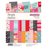 Simple Stories Heart Eyes 6x8 Inch Paper Pad (SIS19414) (DISCONTINUED)