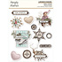 Simple Vintage Winter Woods Layered Stickers (SIS19128) (DISCONTINUED)