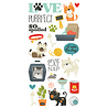 Simple Stories Pet Shoppe Cat Foam Stickers (SIS19239) (DISCONTINUED)