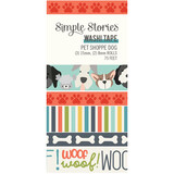 Simple Stories Pet Shoppe Dog Washi Tape (SIS19228) (DISCONTINUED)