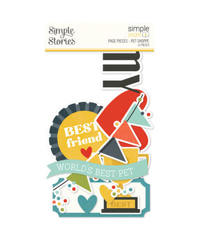 Simple Stories Simple Pages Pieces Pet Shoppe (SIS19215) (DISCONTINUED)