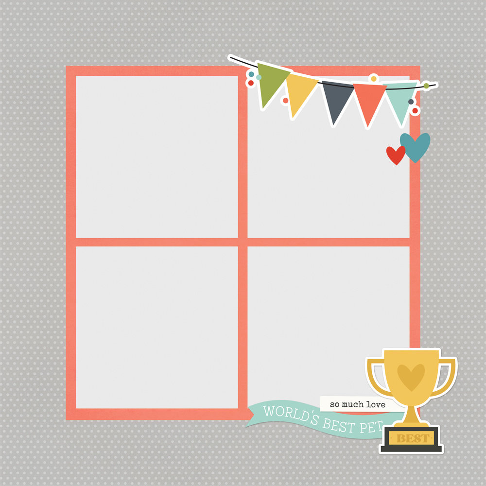 Simple Stories Simple Pages Pieces Pet Shoppe (SIS19215) (DISCONTINUED)