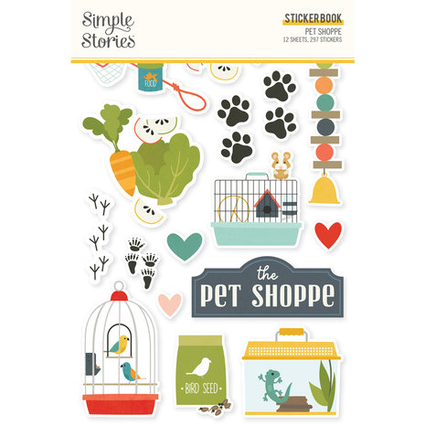Simple Stories Pet Shoppe Sticker Book (SIS19210) (DISCONTINUED)