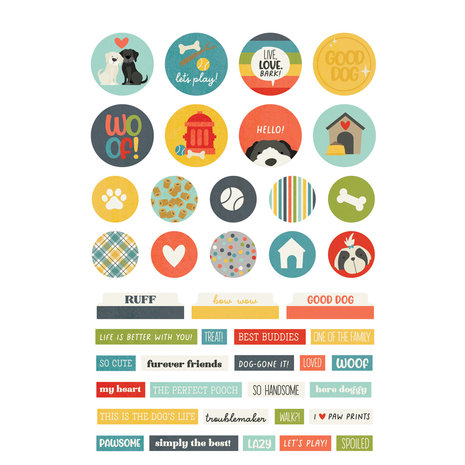 Simple Stories Pet Shoppe Sticker Book (SIS19210) (OUTLET)