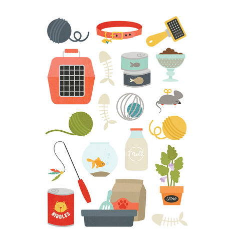 Simple Stories Pet Shoppe Sticker Book (SIS19210) (OUTLET)