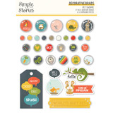 Simple Stories Pet Shoppe Decorative Brads (SIS19212) (DISCONTINUED)