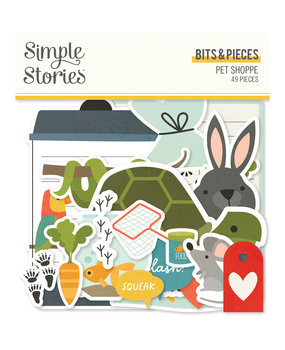 Simple Stories Pet Shoppe Bits & Pieces (SIS19209) (DISCONTINUED)