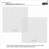 Lawn Fawn Falling Hearts Stencils (LF3025) (OUTLET)