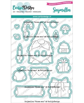 CarlijnDesign Dies Gnome Man (CDSN-0198) (DISCONTINUED)