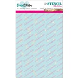CarlijnDesign Stencil A6 Confetti (CDSC-0024) (DISCONTINUED)